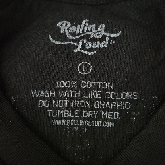 Rolling Loud Thailand Speedracer Lineup Tee 2023 - Black. Size Large. New withou - Picture 5 of 7